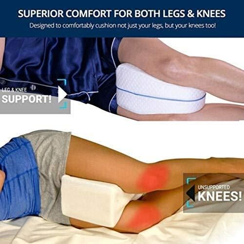 Knee Pillow for Back Pain & Sciatic Nerve Pain Relief