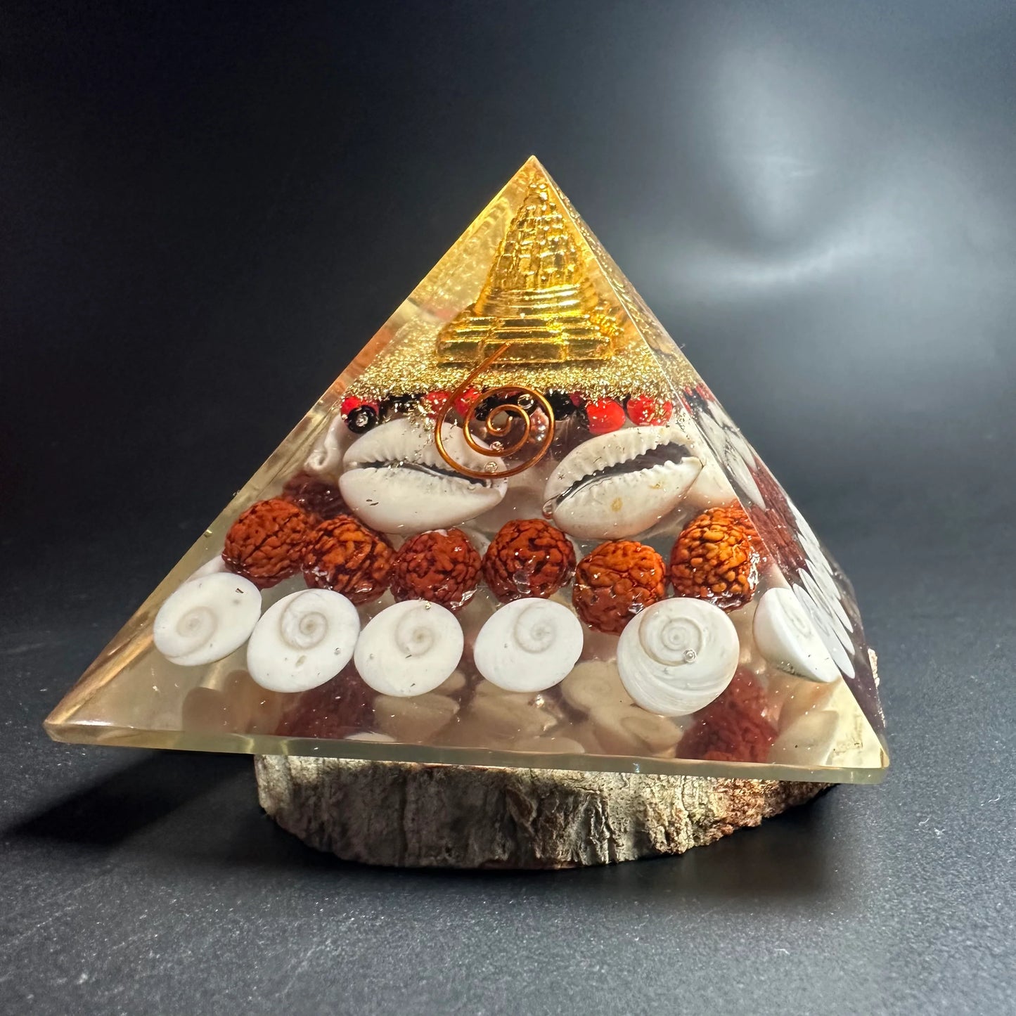 Wealth Pyramid: Shree Yantra Gomati Chakra